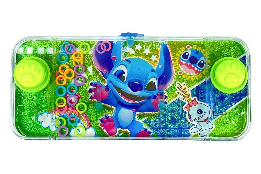 Игра водяная "Поймай колечко-Стiч" две кнопки, 4 вида (2586-В-АS-24)