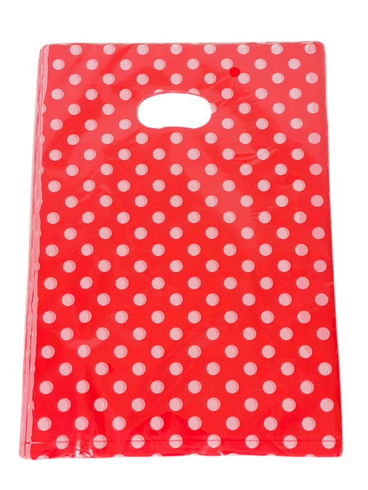 Подарункові пакети , поліетиленові  20 х 30см , 24шт/уп Червоний Unison (10701-14)