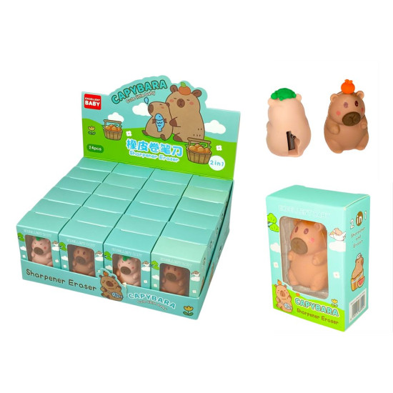 Гумка - точилка  Капібара (L8909)