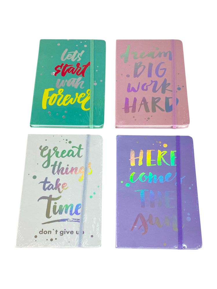 Тетрадь А5 картонная обложка 80 листов 80 гр, клетка 5 х 5мм Мотивация (A5-520)