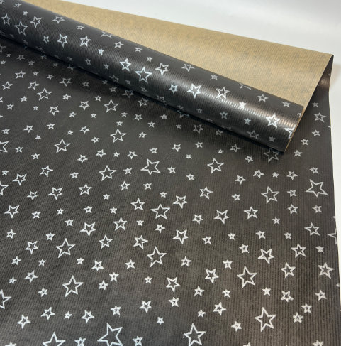 Бумага упаковочная крафт-двосторонний 0,7 х 7м (Пт 874.9)