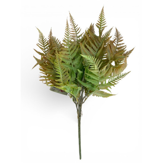 Ветка папороти, 38 см, коричнево-зеленая Unison (c30548)