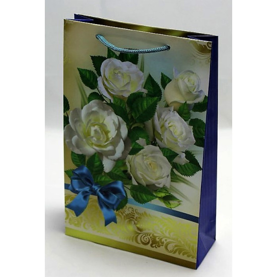 Пакет подарочный женская серия 130гр, 17 х 26 х 8см (12шт/уп) Unison (PVM172608W)