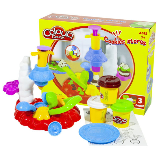 Набір для ліплення "Фабрика печива" (БЕЗ МОДЕЛІНА) Різнокольоровий Unison (6615)