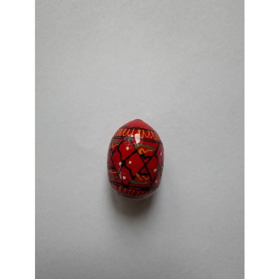 Дерев'яна писанка з розписом 3см Різнокольоровий Unison (L00113-3)