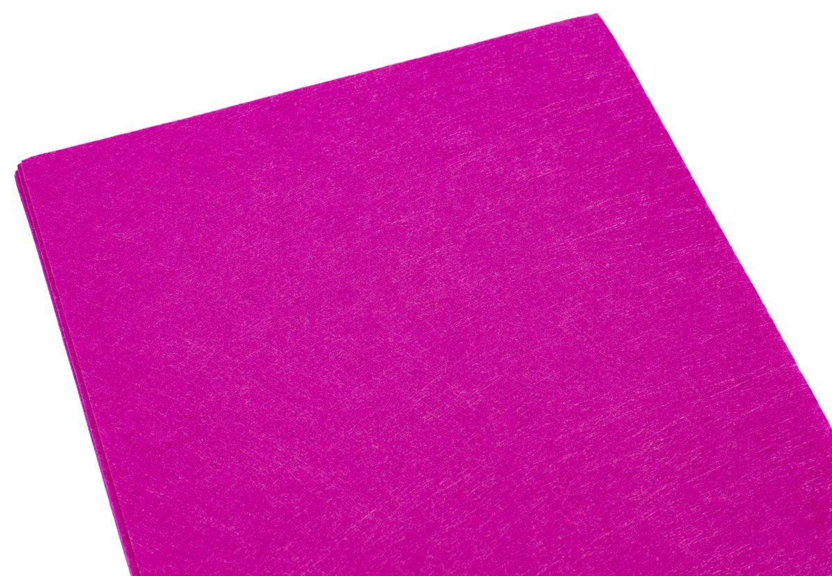 Фетр 1,2мм фуксия Medium А4 - 10 листов, 170MHQ-002 (170MHQ-002)