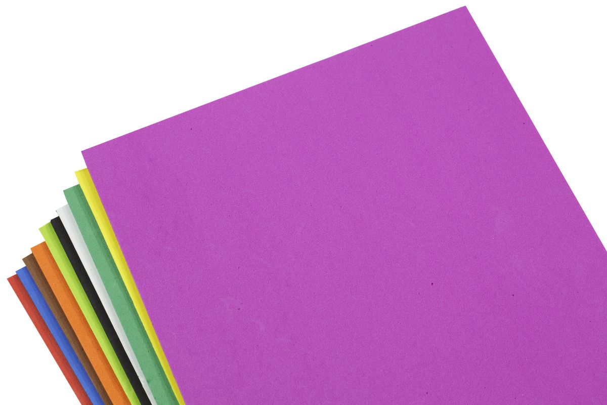 Фоамиран  mix - 10листов (1,8мм) (7490-1,8)