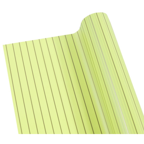 Пленка салатная  матовая для цветов  "Золотые полоски" (PM1503)