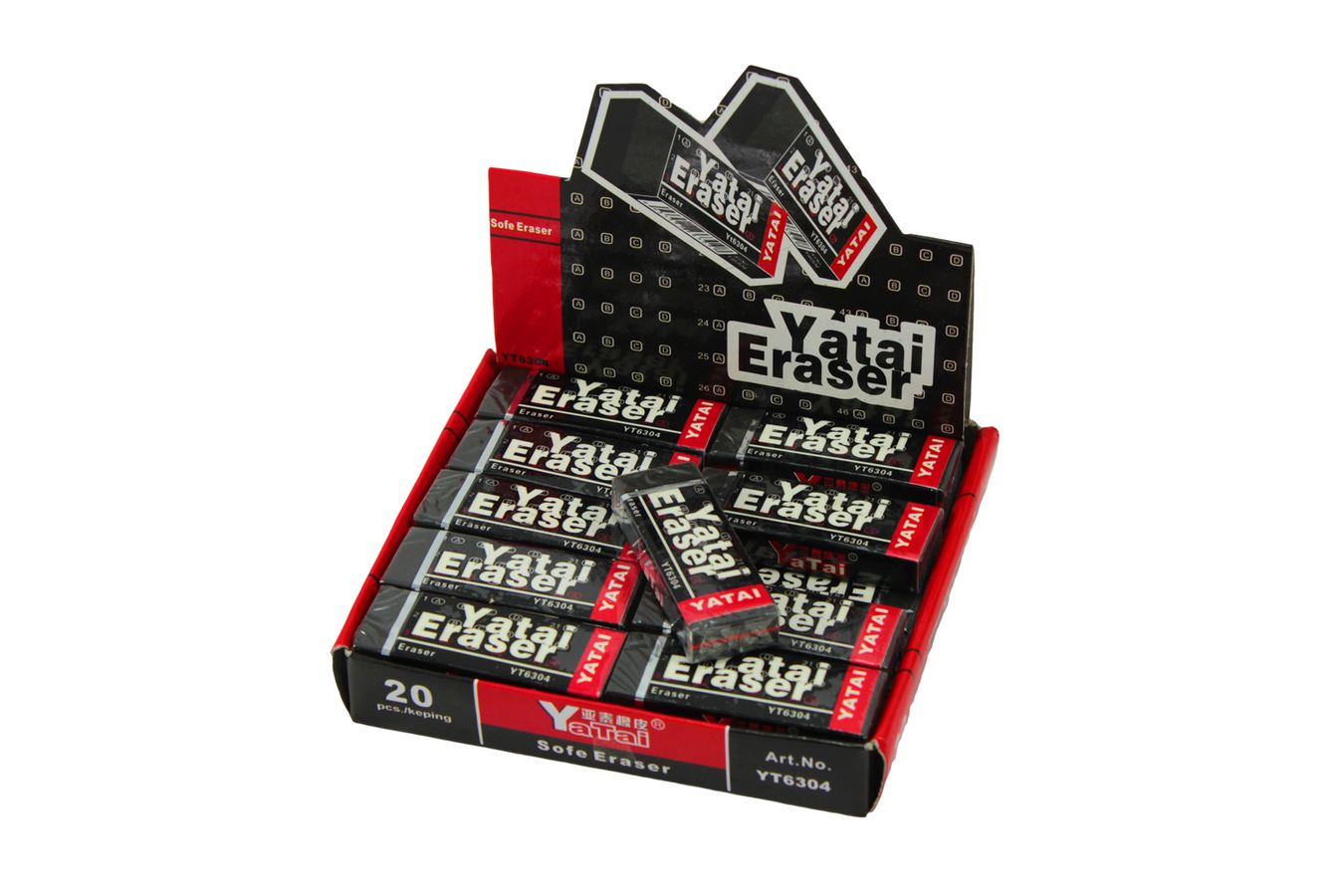 Ластик черный (YT 6304)