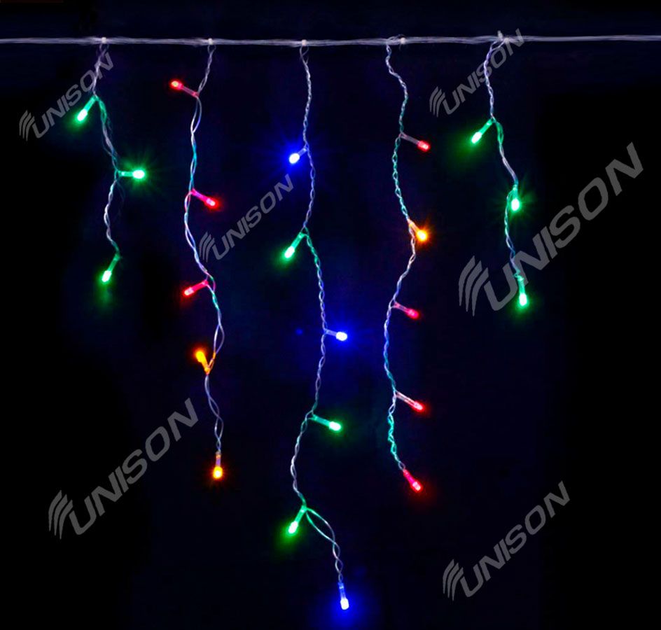 Бахрома 120 LED 3м * 0.5м, мульти (1503-01)