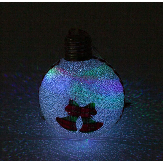 Підвіска на батарейках кулька Різнокольоровий Unison (19-116)