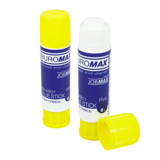 Клей 8гр карандаш Buromax, BM 4901 (BM 4901)