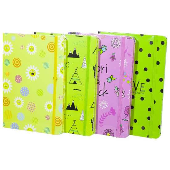 Блокнот на рез. "Детский" цвет торец 14,5*21см A5 P80 70g (2000-А5)