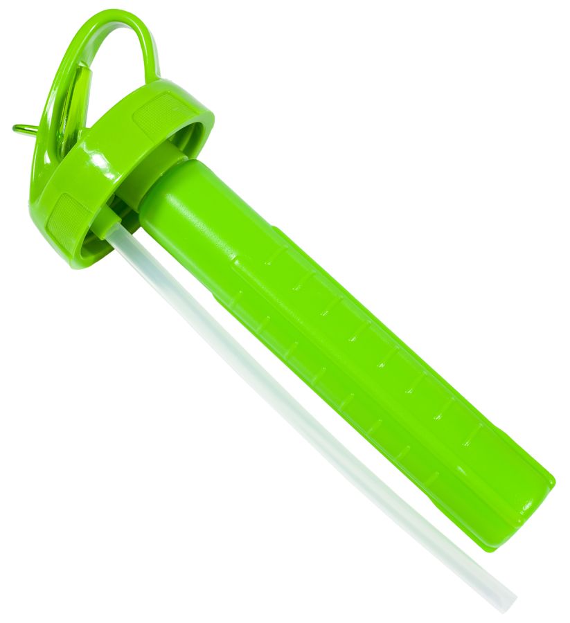 Бутылка для воды "Bottle"c трубочкой,прозрачная, 550мл, mix6, 6281 (6281)