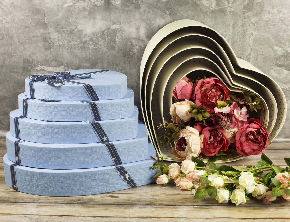 Сердца подарочные коробки 33x29x17cm, MS7502-2T-1 (MS7502-2T-1   №3)