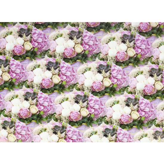 Бумага упаковочная мелованная 80г 10 листов  100 х 70см Разноцветный Unison (PVM10-88)