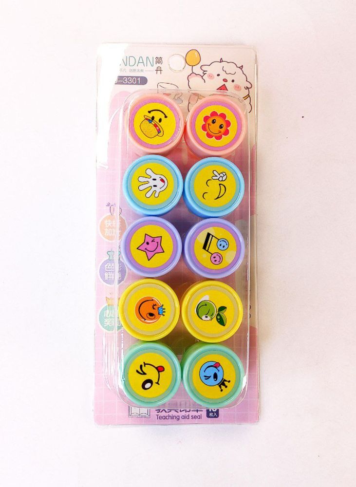 Набор штампиков 25мм*10шт. (3301)