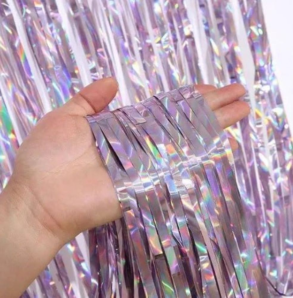 Фотозона лазерная 160 мкм, 2м х 1м, Розовый жемчуг Розовый Без бренда (10141 pink pearl)