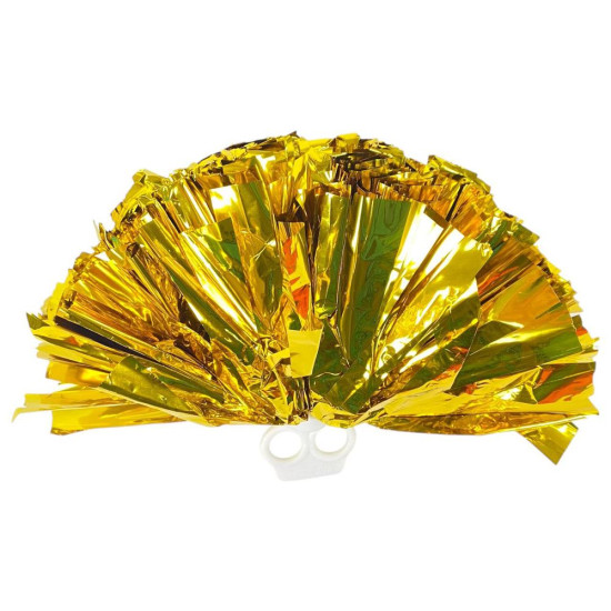 Помпоны для танцев и чирлидинга на кольцах, золотые (0815-200   gold)