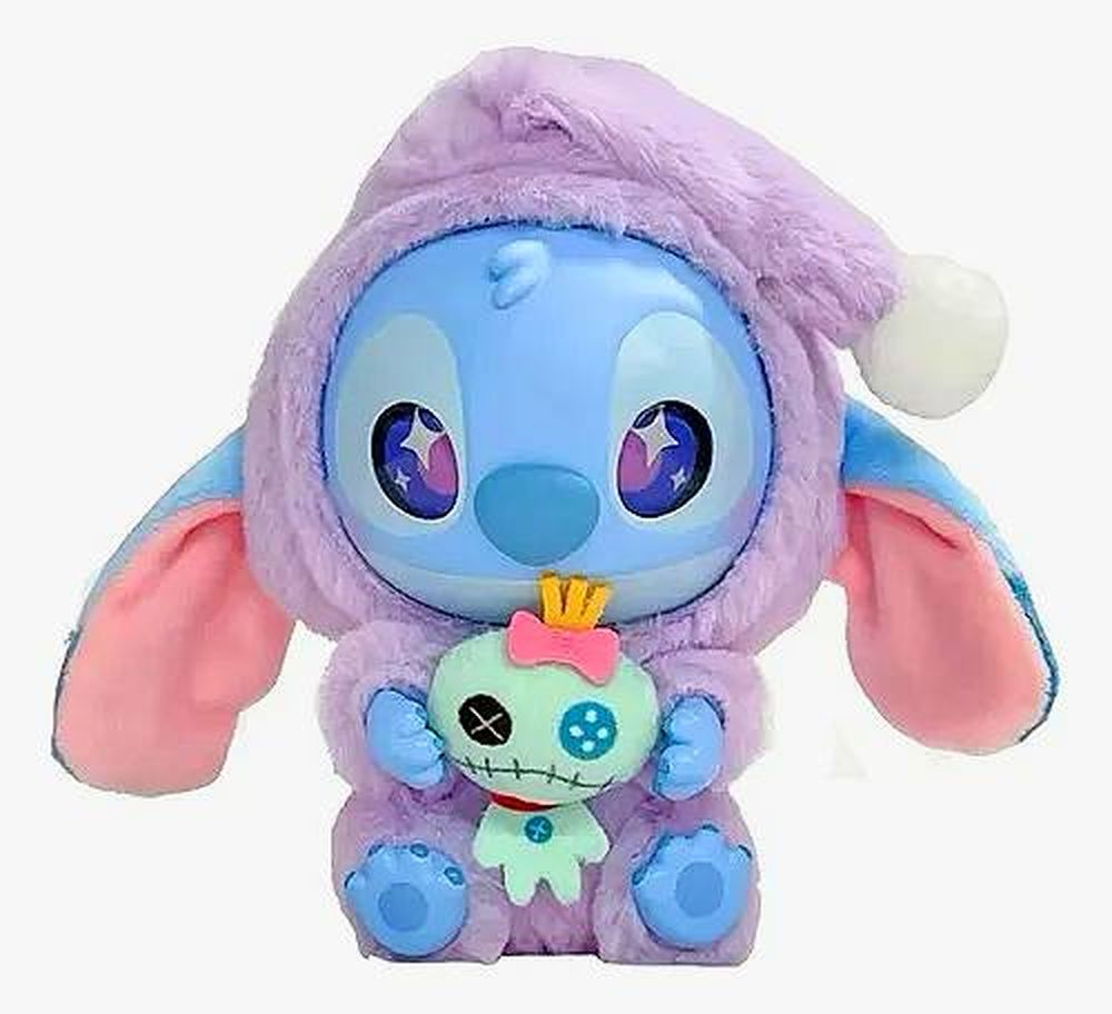 Мягкая игрушка-сюрприз Стич, в виде плюшевых брелоков 16см Разноцветный Без бренда (722478/349094)