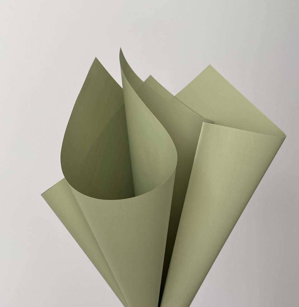 Плівка матова "Моно" 60 мкр, 58 х 58см  20 аркушів (j00334 -23/j00358-094)