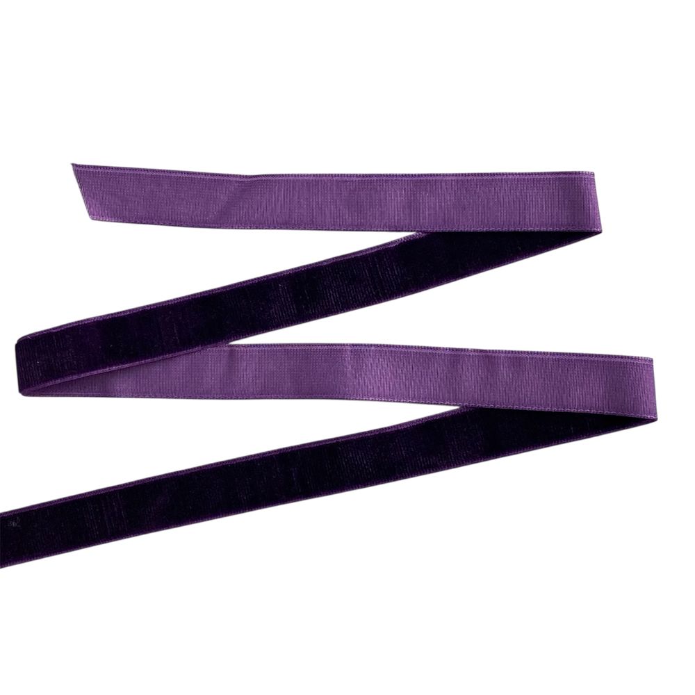 Бархатная лента  1,5 см х 50 ярдов Фиолетовый Marill (D00815- 44)