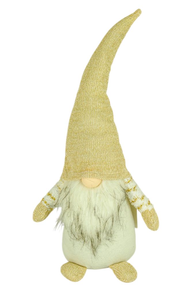 Новогодняя мягкая игрушка Гном 44 см (L01150)