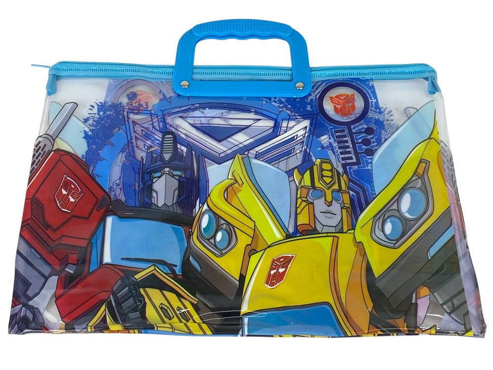 Папка-портфель ПВХ прозора "Спайдер,Трансформер" 28 х 39см, 30мкм, 4 види (33-T)