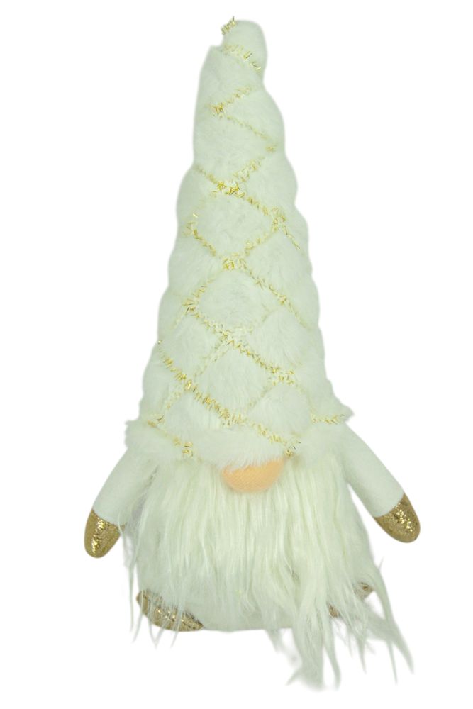 Новогодняя мягкая игрушка Гном 26 см (L01137)