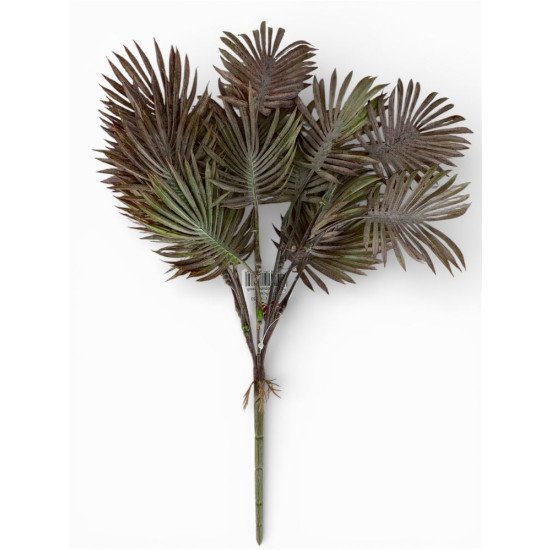 Пальмовая ветка, 39 см, фиолетово-зеленая Unison (c30550-1)