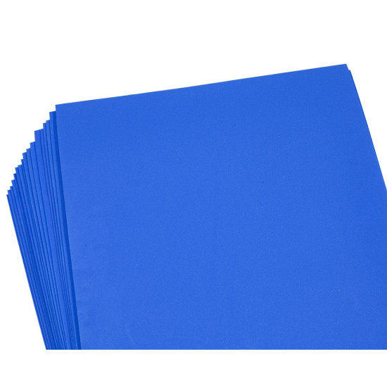 Фоамиран 20 х 30см, 1мм, 20 листов, голубой Голубой Unison (7717)