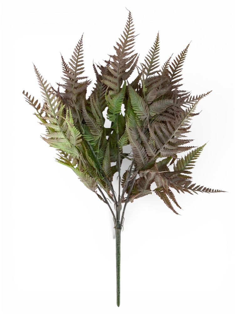 Гілка папороті, 38 см, фіолетово-зелена Unison (c30548-1)