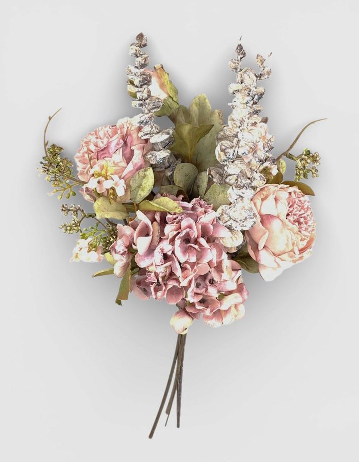 Декоративный цветочный букет 60см, розовая нежность Unison (c30508-1)