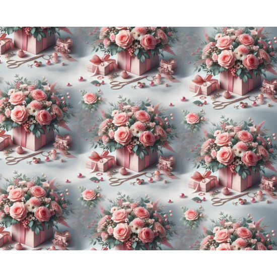 Папір пакувальний крейдований 80г 10 аркушів 100 х 70см Unison (PVM10-350)