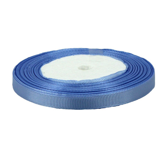 Репсовая лента 0,6х23м васильковая,  LR0623-36 (LR0623-36)