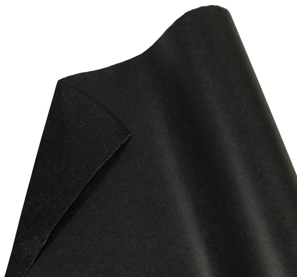 Бумага упаковочная крафт-двусторонняя 0,68 х 8м Черный Unison (Пт-І-42)