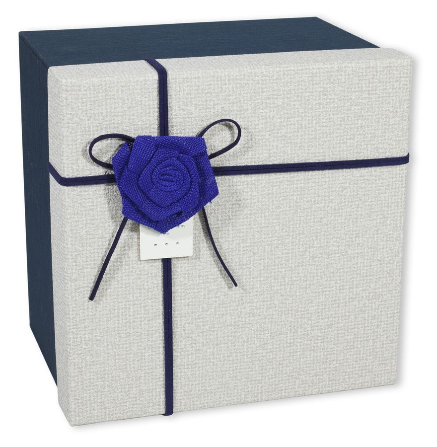 Квадратные подарочные коробки MS8306-9Q-2 (24x24x18cm) с ДЕФЕКТОМ (MS8306-9Q-2   №1)