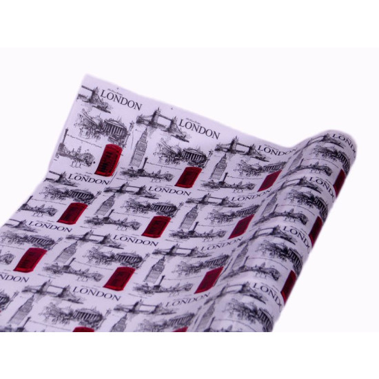 Бумага упаковочная крафт-двосторонний 0,7 х 7м Разноцветный Unison (Пт 422.1)