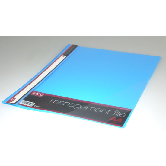 Тека пластик JS803 (801073)  \UNICORN\швидкозшивач\6 кольорів (JS803)