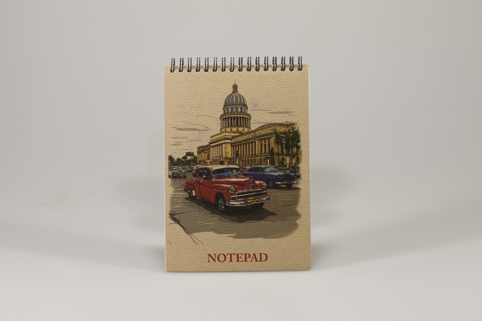 Блокнот з перфорацією 80 арк А5 спіраль клітинка Ofort (KF5180K)