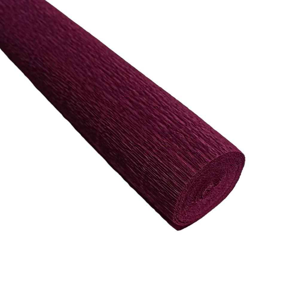 Бумага гофрированная 50 х 250см 180г Кардинал Красный Cartotecnica Rossi (584)