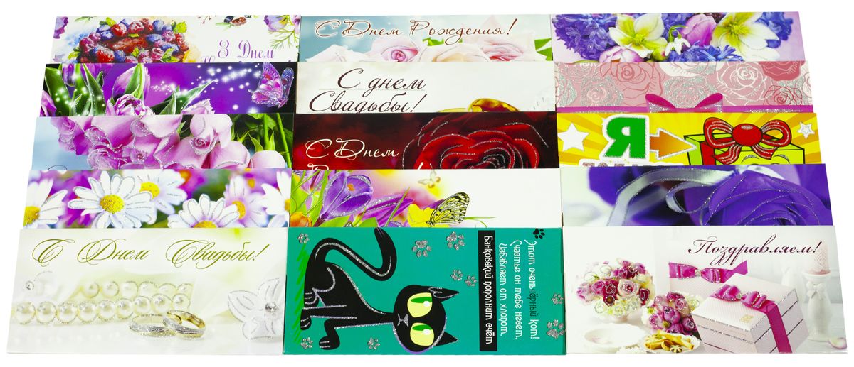 Конверт для денег женский микс Unison (KN-W)