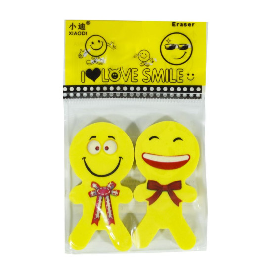 Ластик "Человечки"5см,mix (3713L)