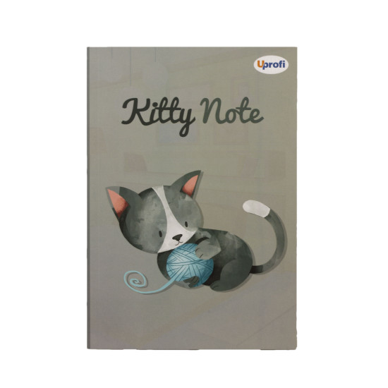 Блокнот TM Profiplan "Kitty note", grey, B6 (50605)
