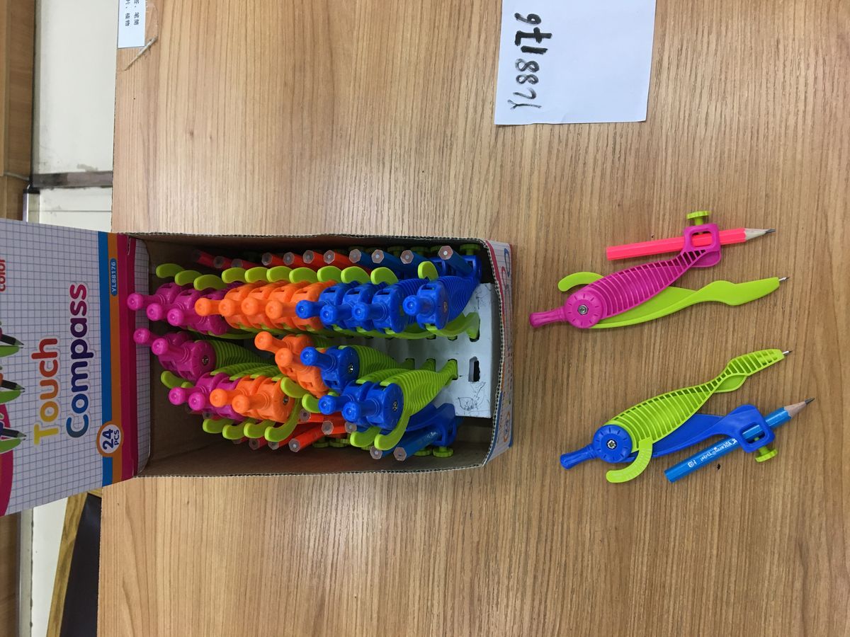 Циркуль YL88176 з олівцем, 24шт в дисплеї (YL88176)