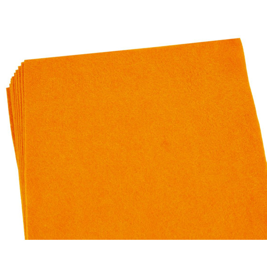 Фетр 1,2мм ярко оранжевый - 10листов, 170SQ033 (170SQ033)