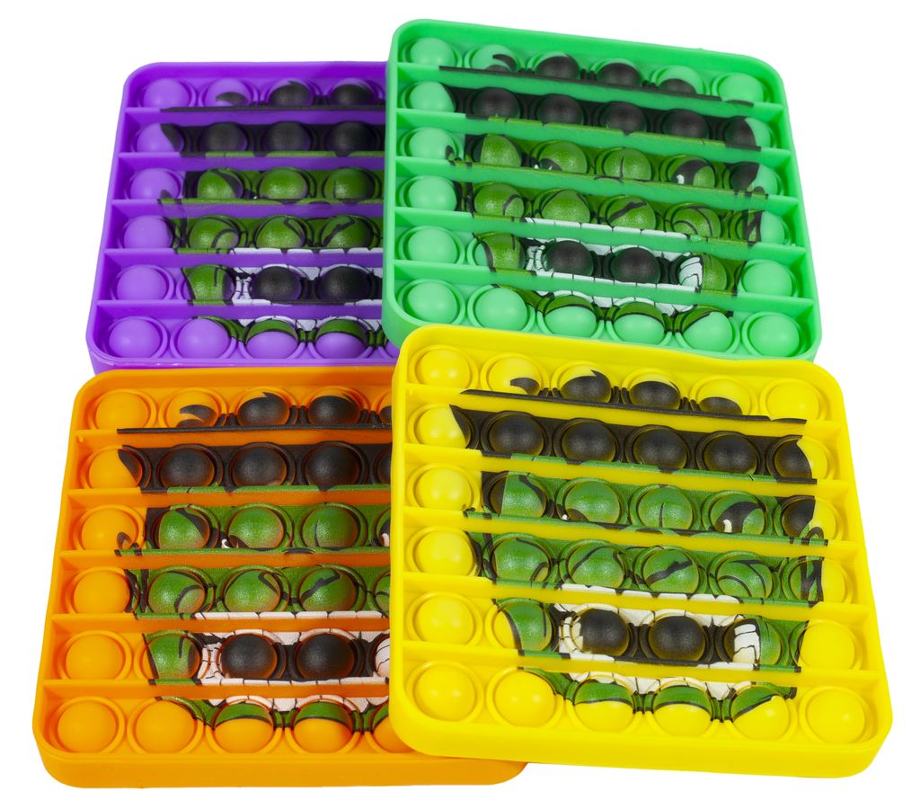 Игрушка-антистресс - пупырка  с рисунком "POP IT" (PI-P H)