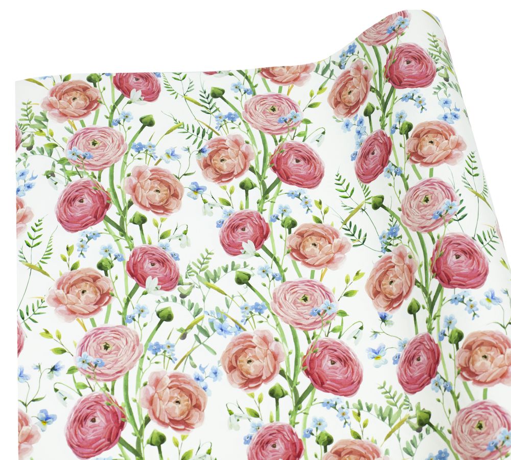 Папір подар-й офсет 50г. Троянда Мерлін; 1000х700 (10 аркушів) Чехія Різнокольоровий Unison (PCZ10070-10-363)