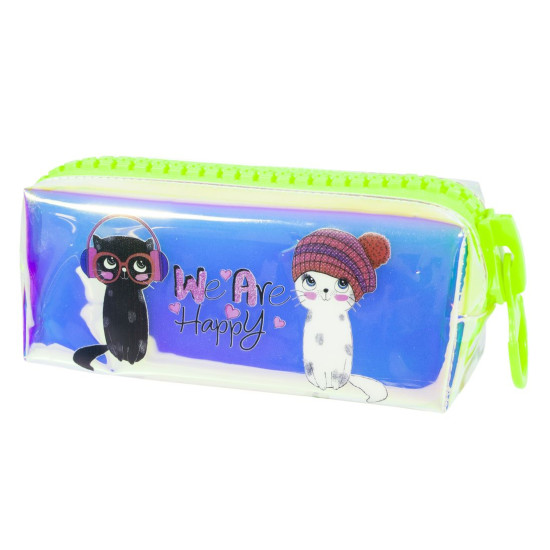 Пенал силиконовый 18,5 х 7,5 х 6,5 см, 1 отделение Зеленый Unison (P601-8)