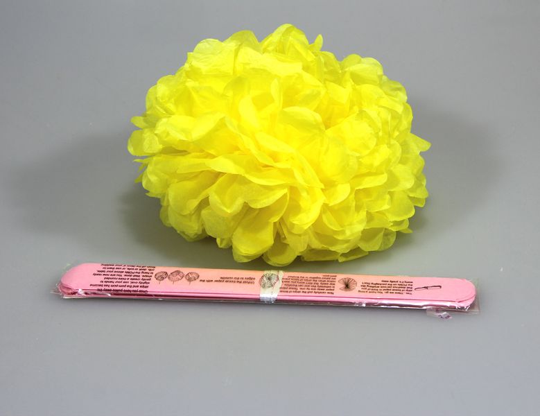 Помпоны декоративные бумажные 25см Разноцветный Unison (0815-22)